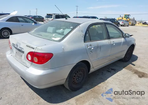 2006 Toyota Corolla Le from USA, damaged, VIN JTDBR32E660089591